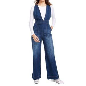 Dollhouse denim jumpsuit